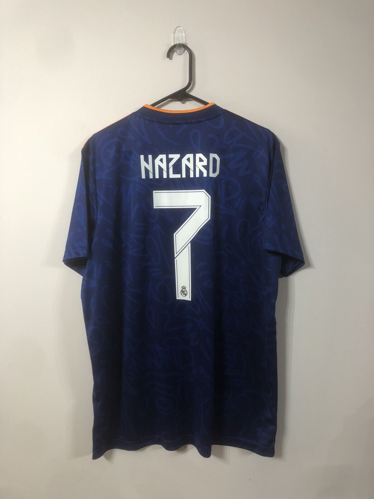 Hazard #7 Real Madrid 2021/22 XL Away Shirt Excellent Condition