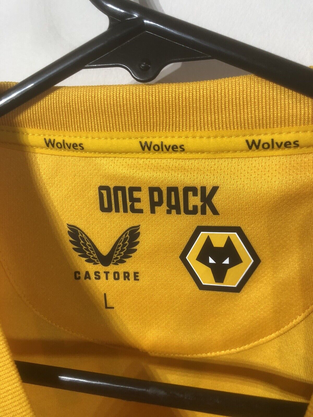 Hee Chan #26 BNWT Wolves 2021/22 Large Home Football Shirt Jersey Castore