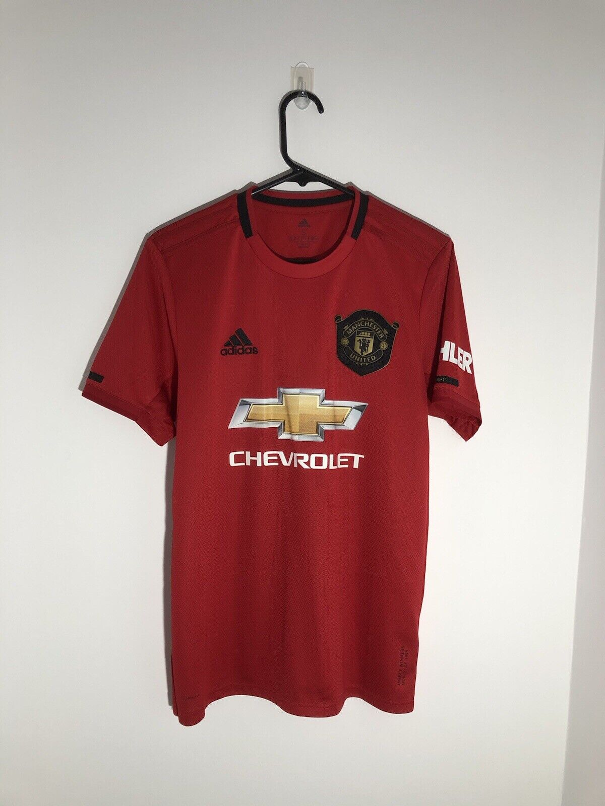 B Fernandes 18 Manchester United Small 2019 20 Home Shirt Excellent Cond Ed7386