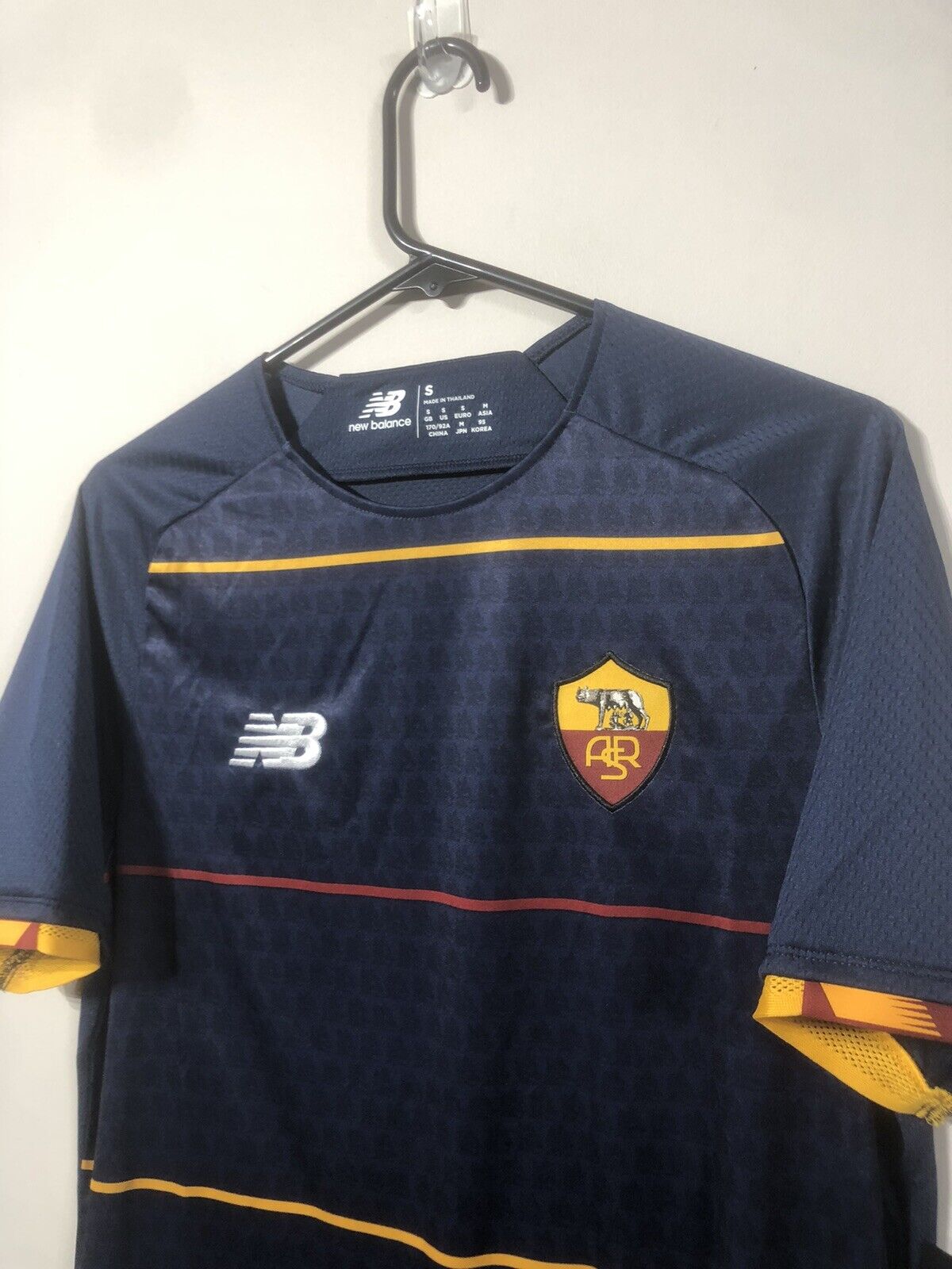Zaniolo #22 AS Roma 4th 2021/22 Small Football Shirt New Balance BNWT