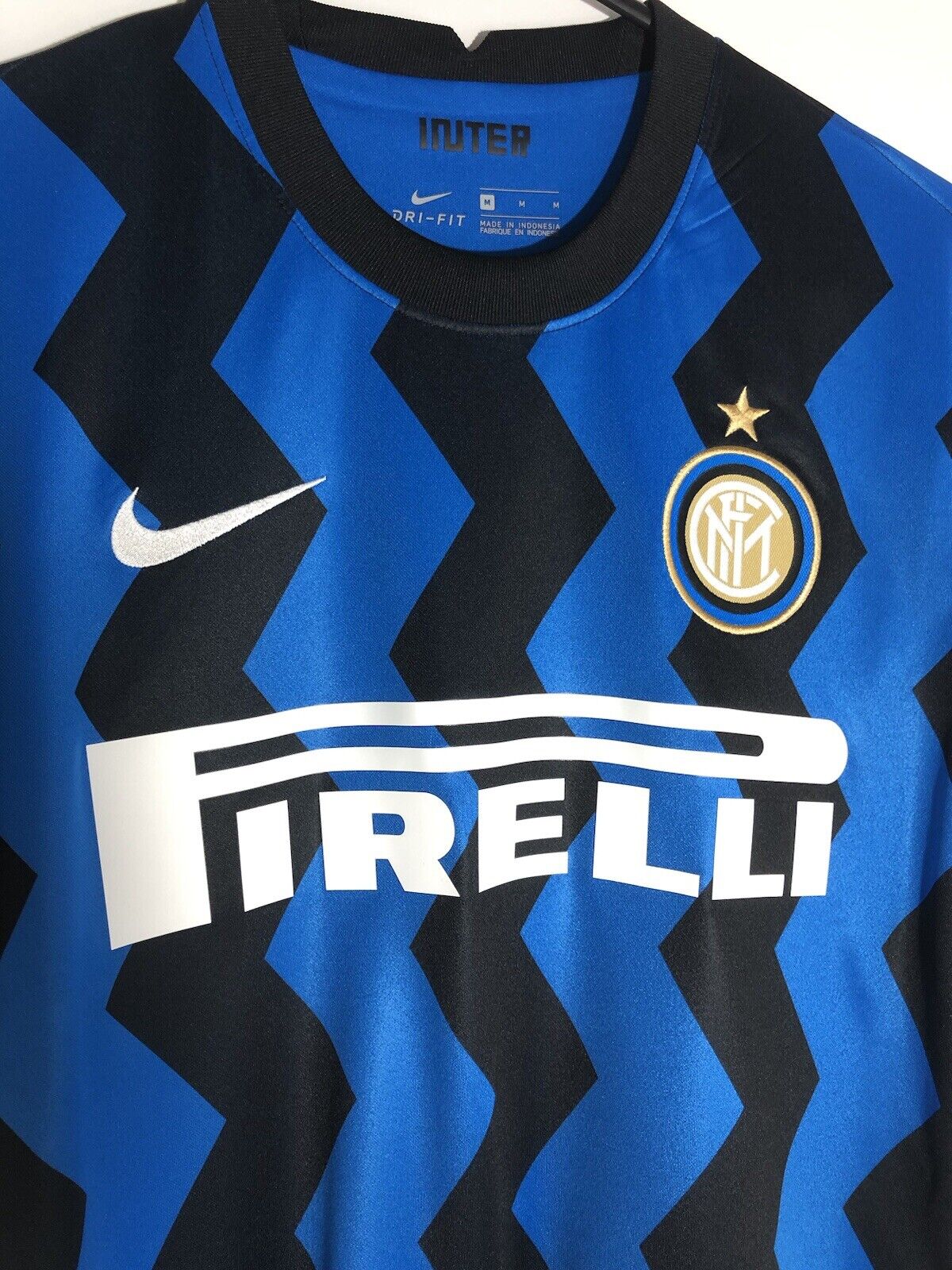 Dimarco #32 Inter Milan 2020/21 Home Medium Nike Excellent Condition CD4240-414