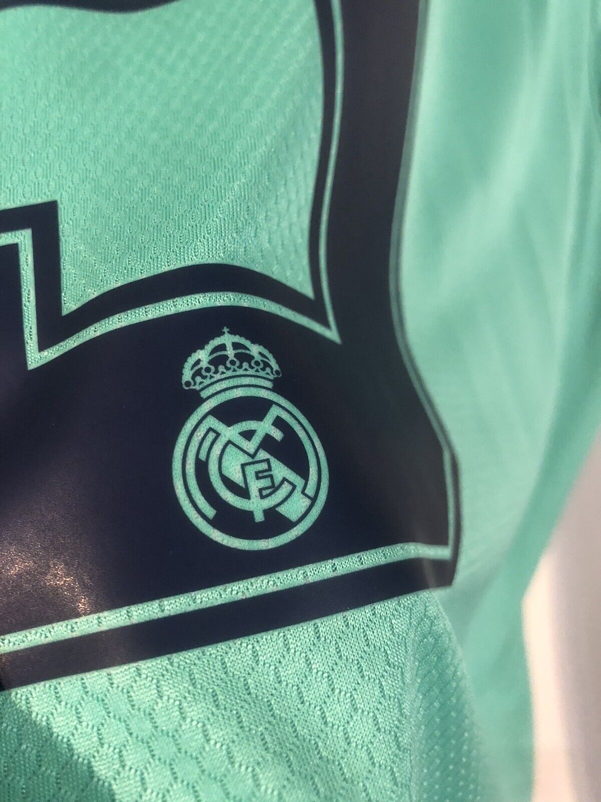 Benzema #9 Real Madrid 2019/20 XL 3rd Shirt Adidas Excellent Condition