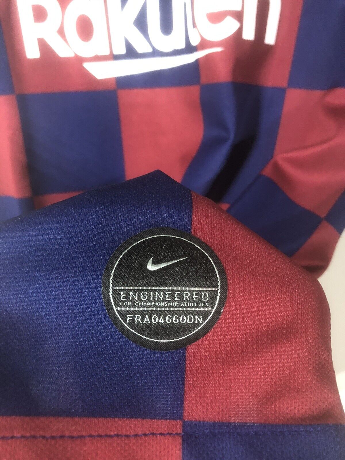 Suarez 9 Barcelona Xl 2019 20 Home Shirt Nike Excellent Condition Aj5532 456