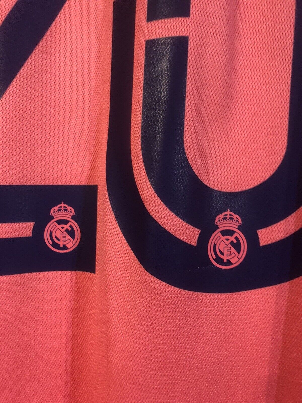 Vinicius Jr #20 Real Madrid 2020/21 Large Away Football Shirt Jersey BNWT