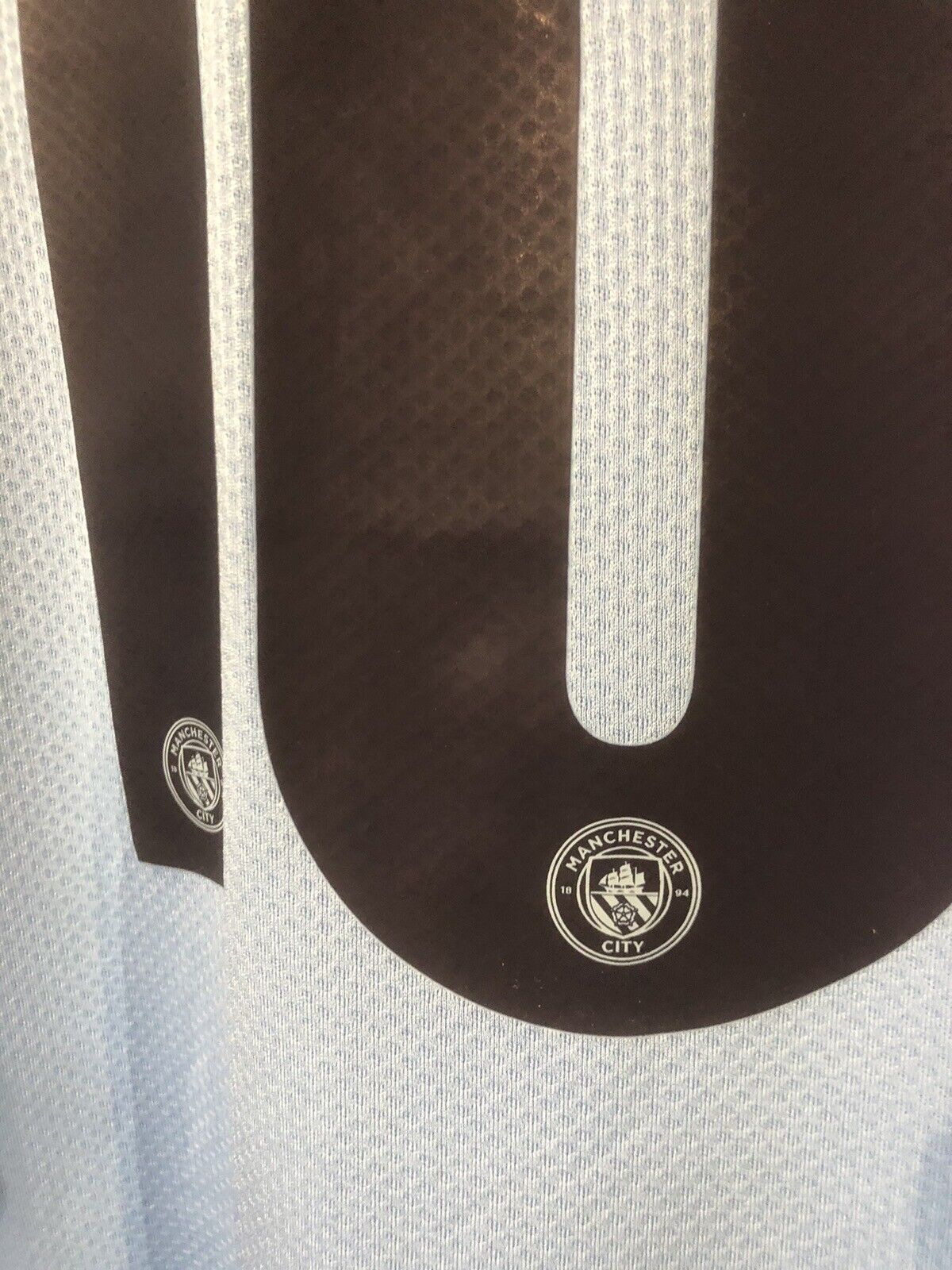 Aguero #10 Manchester City 2020/21 Large L/S Home Shirt BNWT
