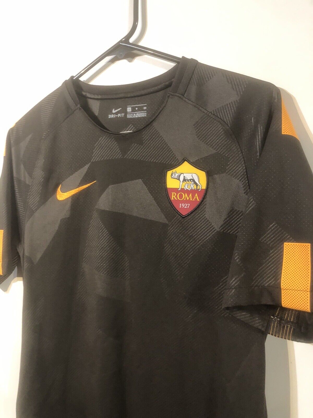 AS Roma 3rd 2017/18 Small Football Shirt Nike Excellent Condition