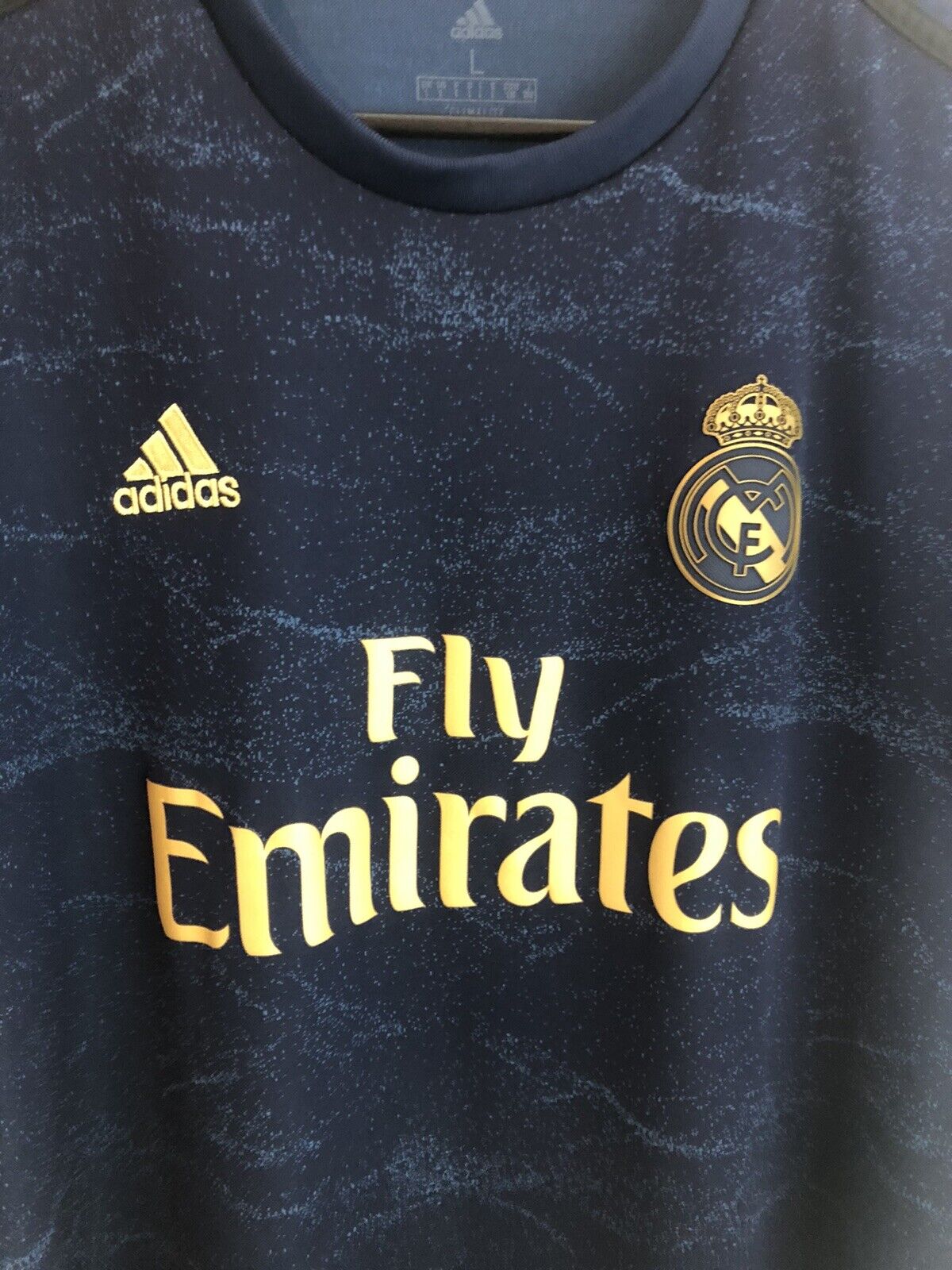 Hazard 7 Real Madrid 2019 20 Large Away Shirt Adidas Very Good Condition Fj3151
