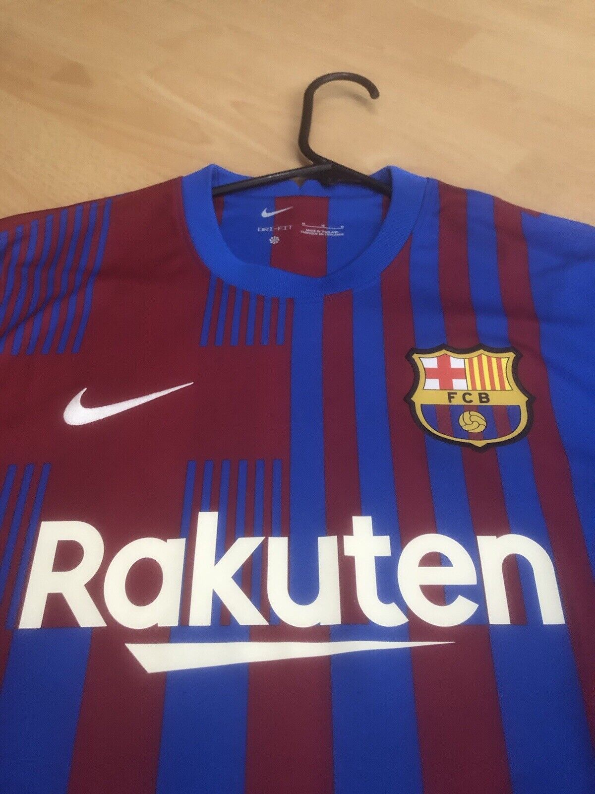 Pedri #16 Barcelona Medium 2021/22 Euro Home BNWT CV7891-428