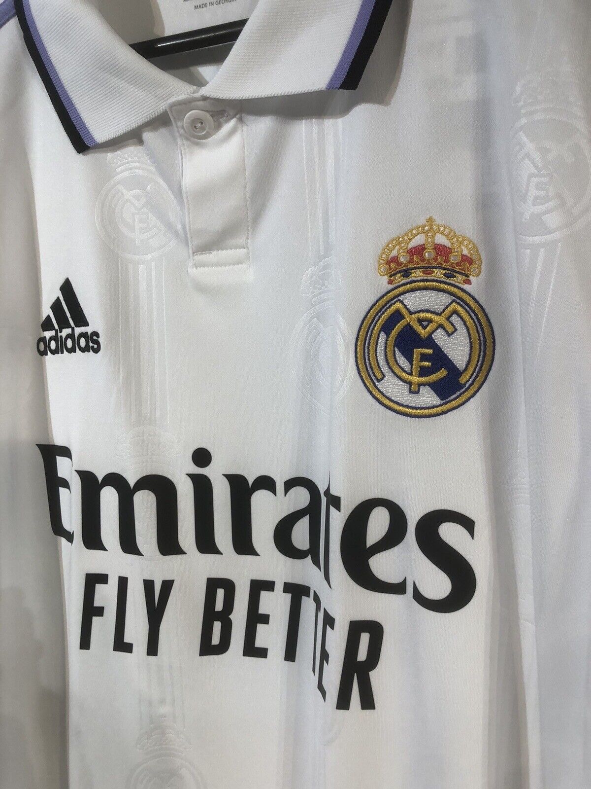 Benzema #9 Real Madrid 2022/23 Home Medium Football Shirt Adidas BNWT