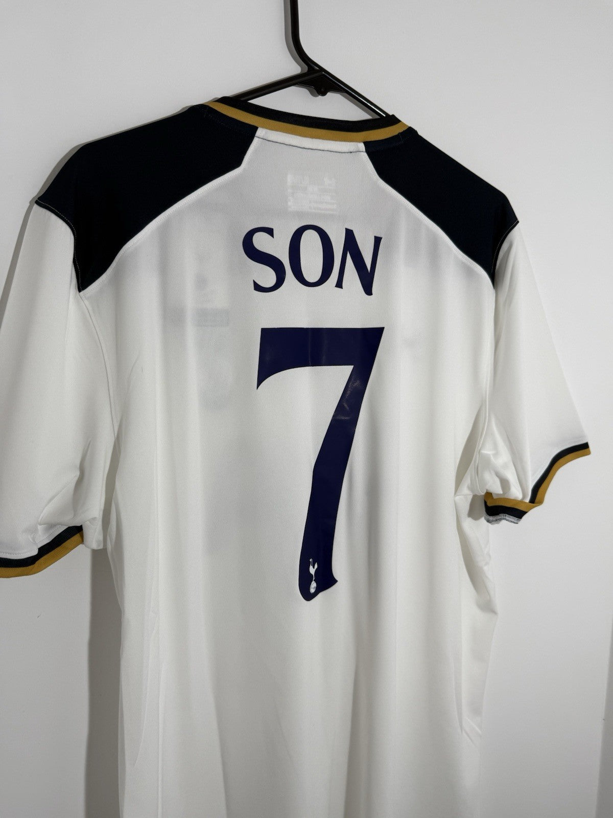 Tottenham Hotspur Son #7 2016/17 XL CL Home Shirt UA BNWT 1276013