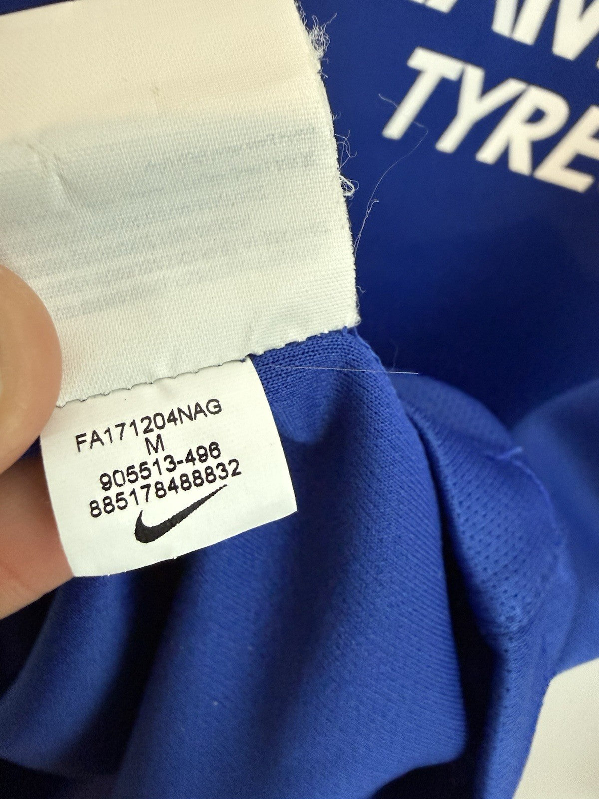 Chelsea Morata #9 2017/18 Medium Home Shirt Nike Excellent Condition 905513-496