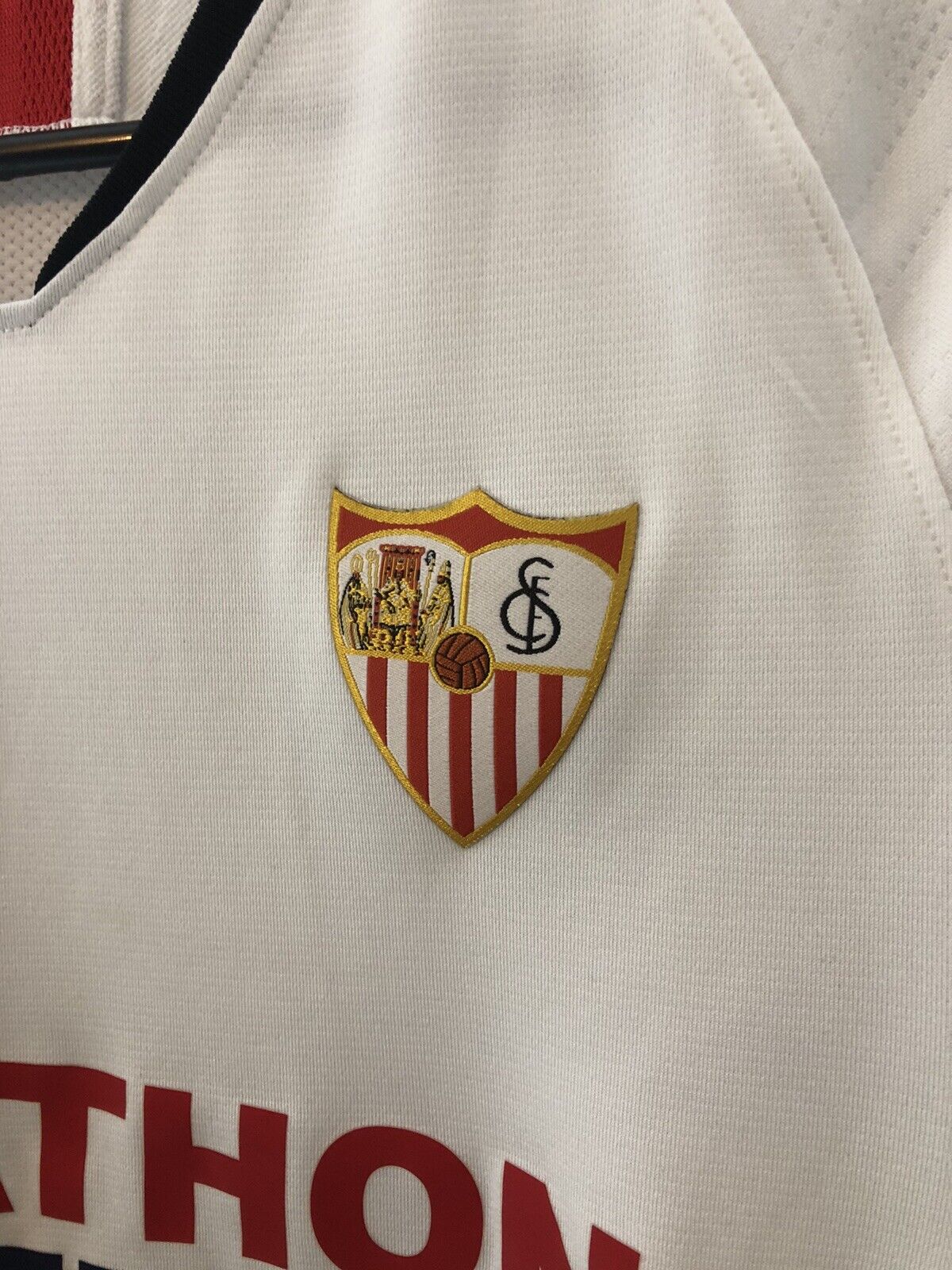 Ever Banega 10 Sevilla 2019 20 Home Medium Shirt Excellent Condition Aj1018 104