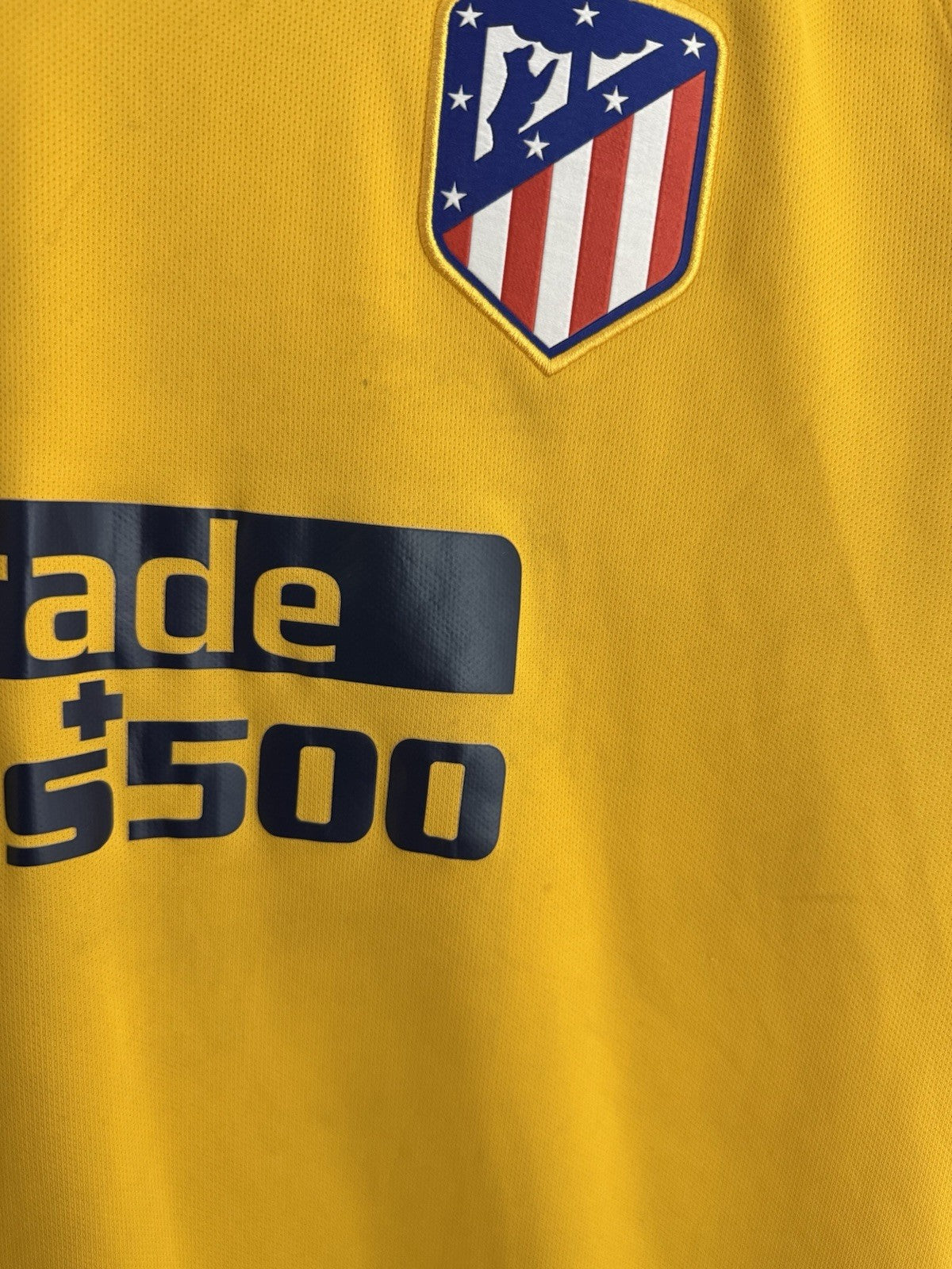 Atletico Madrid Saul #8 2017/18 Xl Away Shirt Good Condition 847290-740