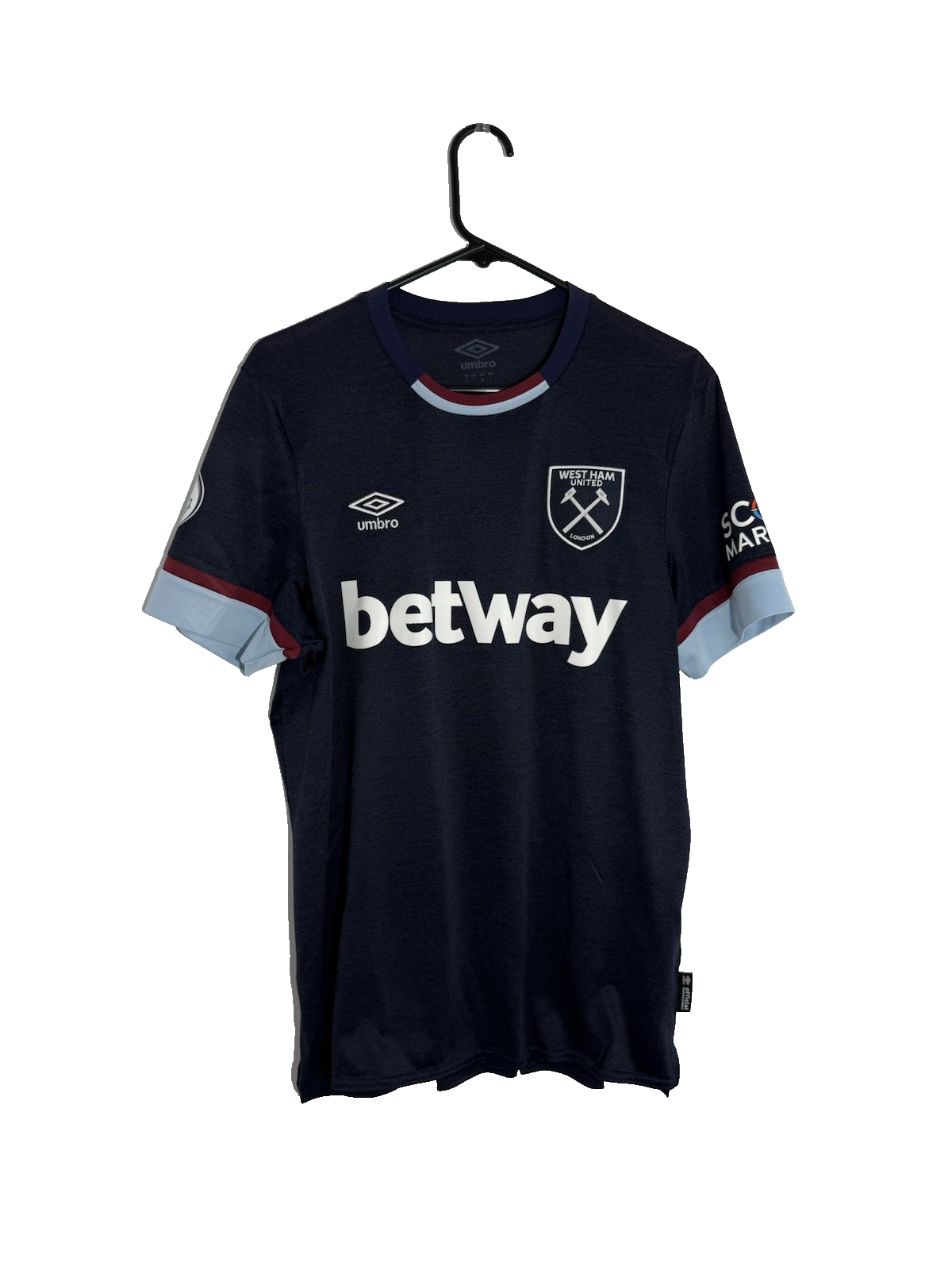 West Ham United Noble #16 2021/22 Large 3rd Home Umbro Excellent Condition