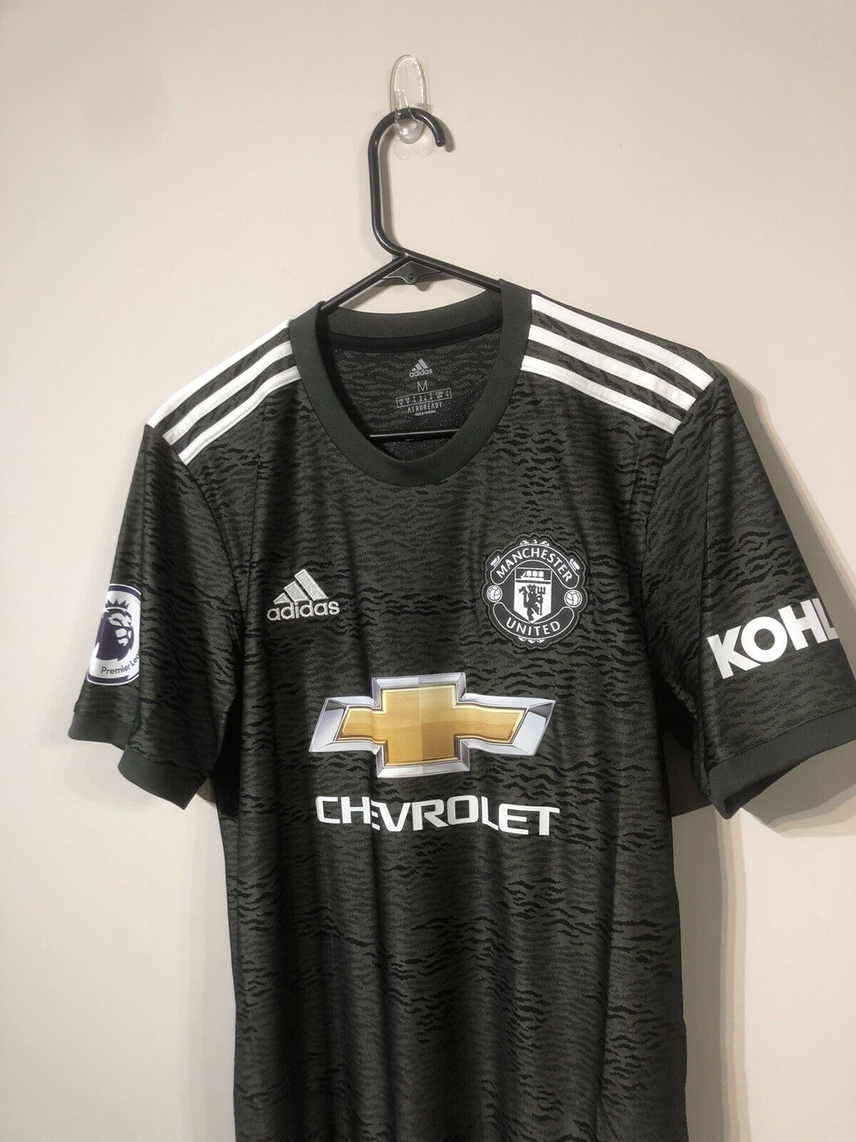 B. Fernandes #18 BNWT Manchester United Away Medium 2020/21 Shirt Adidas