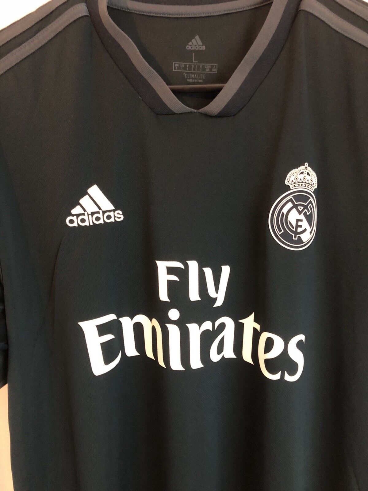 Modric #10 Real Madrid 2018/19 Away Large Excellent Condition CG0584