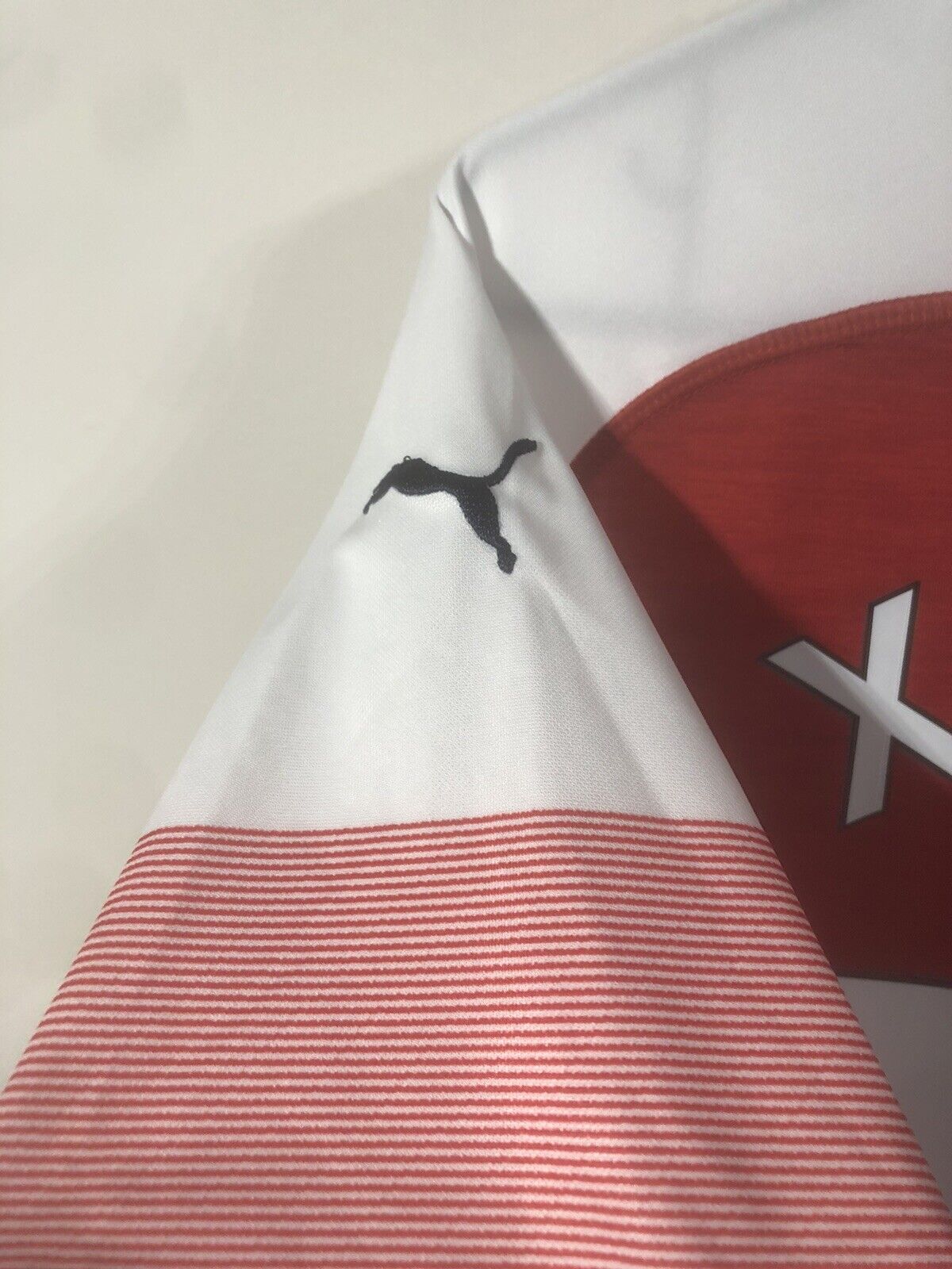 Xhaka #34 Arsenal 2018/19 Large Home Shirt Puma Excellent Condition 753209-12