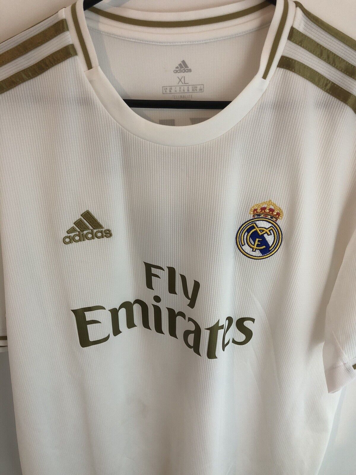 Hazard 7 Real Madrid 2019 20 XL Home Shirt Excellent Condition Dw4433