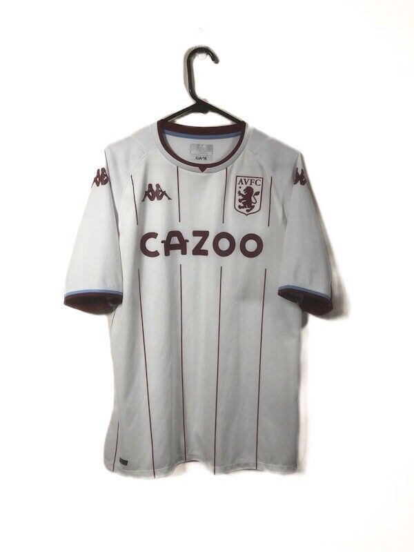 Bailey 31 Aston Villa 2021 22 XL Away Shirt Kappa Excellent Condition
