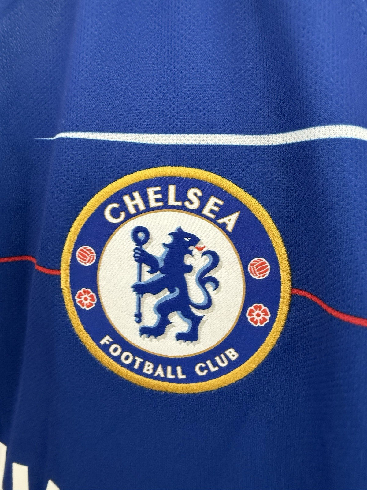 Chelsea Hazard #10 2018/19 Home Medium Shirt Nike Excellent Condition 919009-496