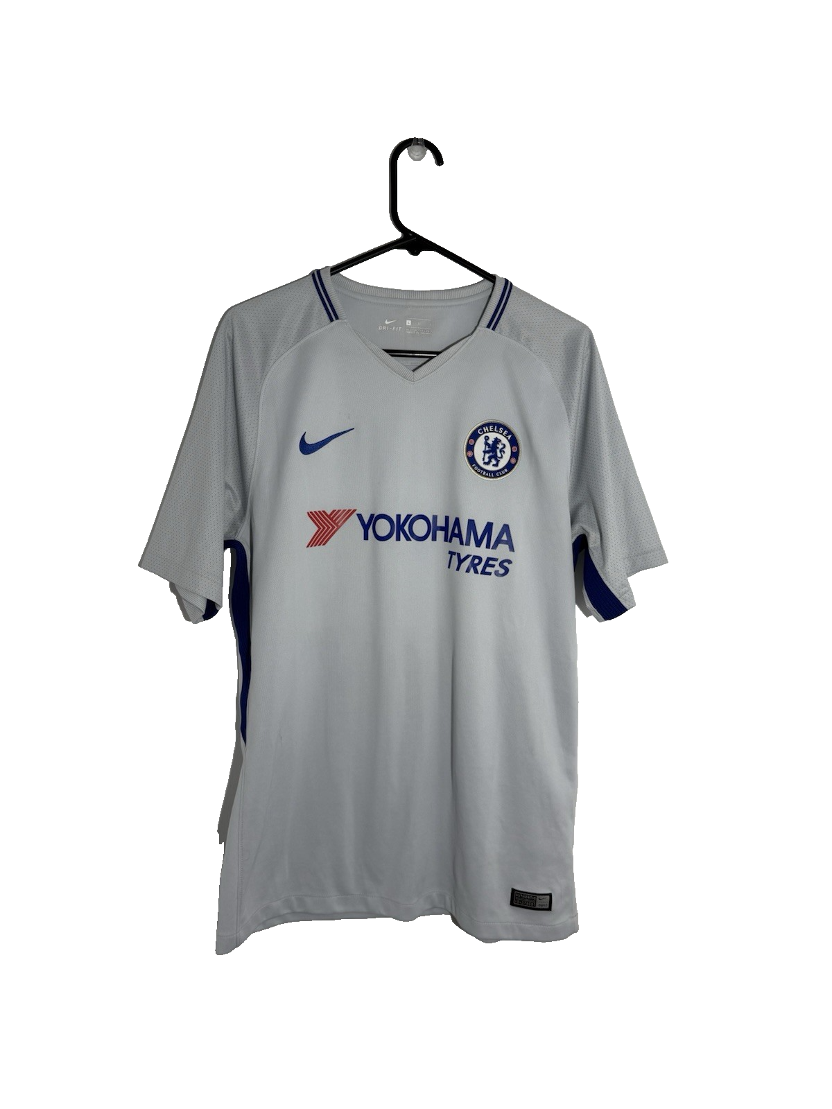 Chelsea Hazard #10 2017/18 Away Large Shirt Nike Excellent Condition 905512-044