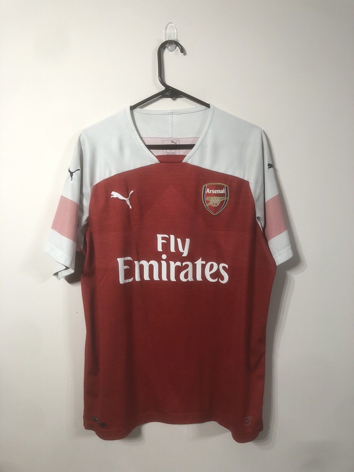 Ozil #10 Arsenal 2018/19 XL Home Football Shirt Puma Good Condition 753209-12