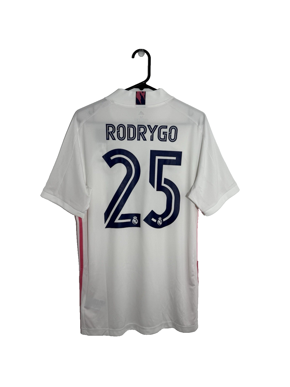 Real Madrid Rodrygo #25 2020/21 Medium Home Shirt BNWT FM4735