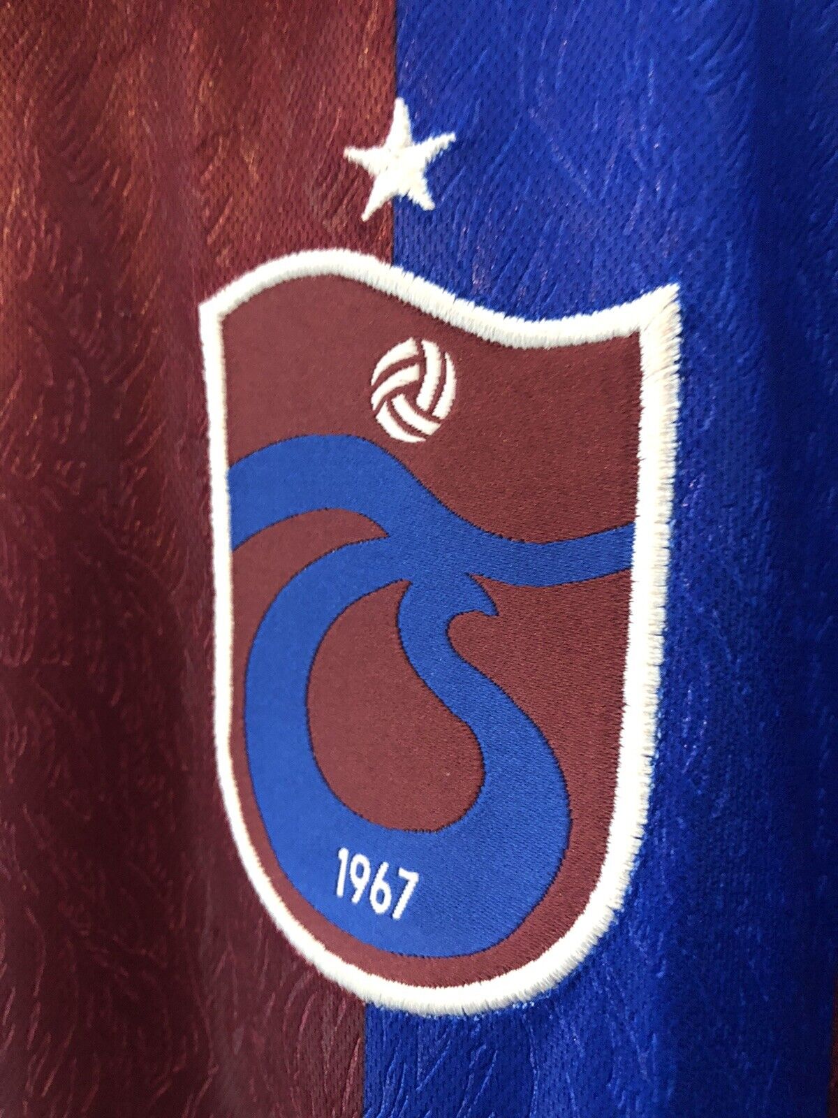 Trabzonspor Medium Authentic Home 2020 21 Shirt Macron Excellent Condition