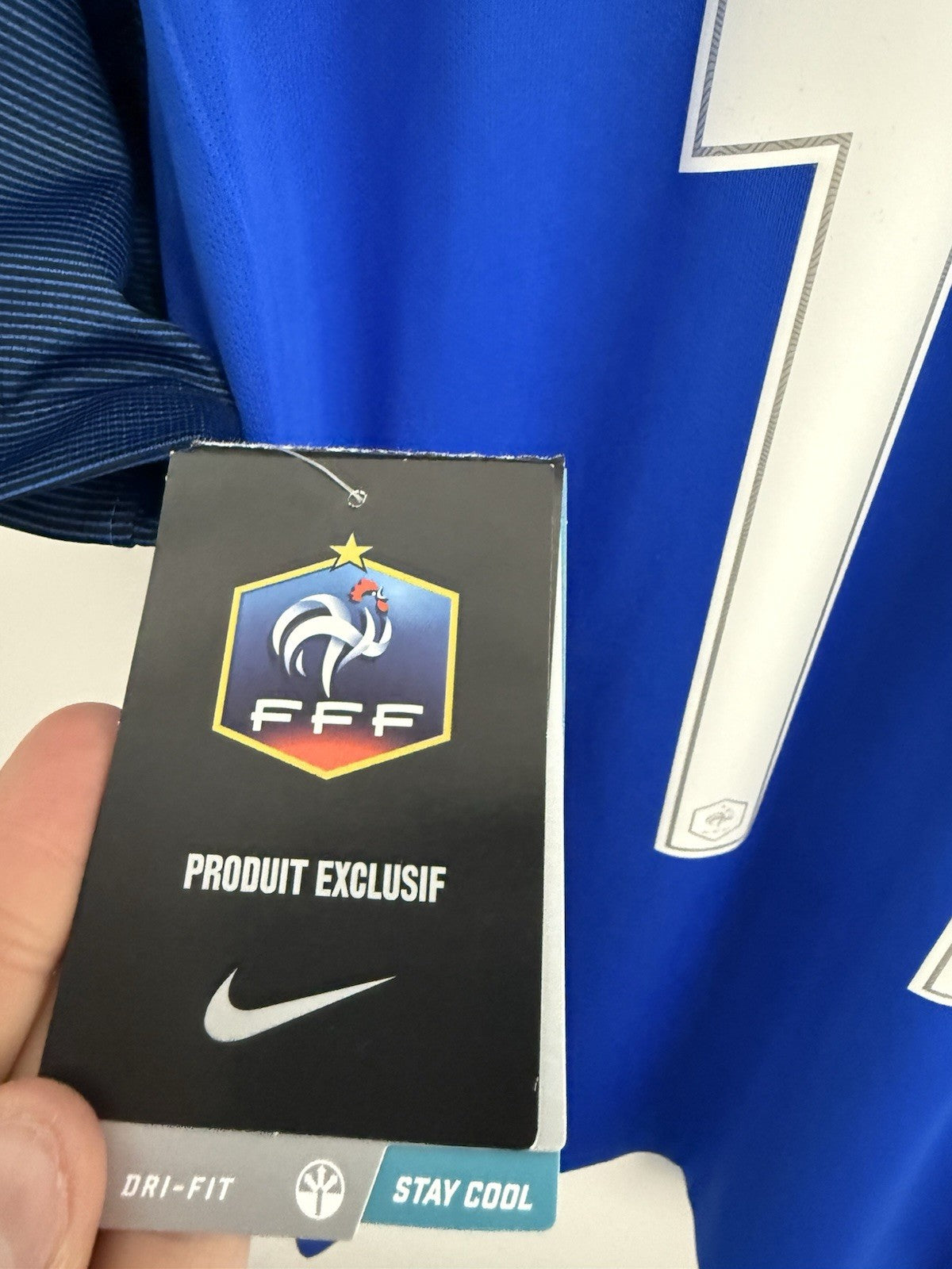 France Martial #11 2016/17 Large Home Shirt Nike BNWT 724615-439