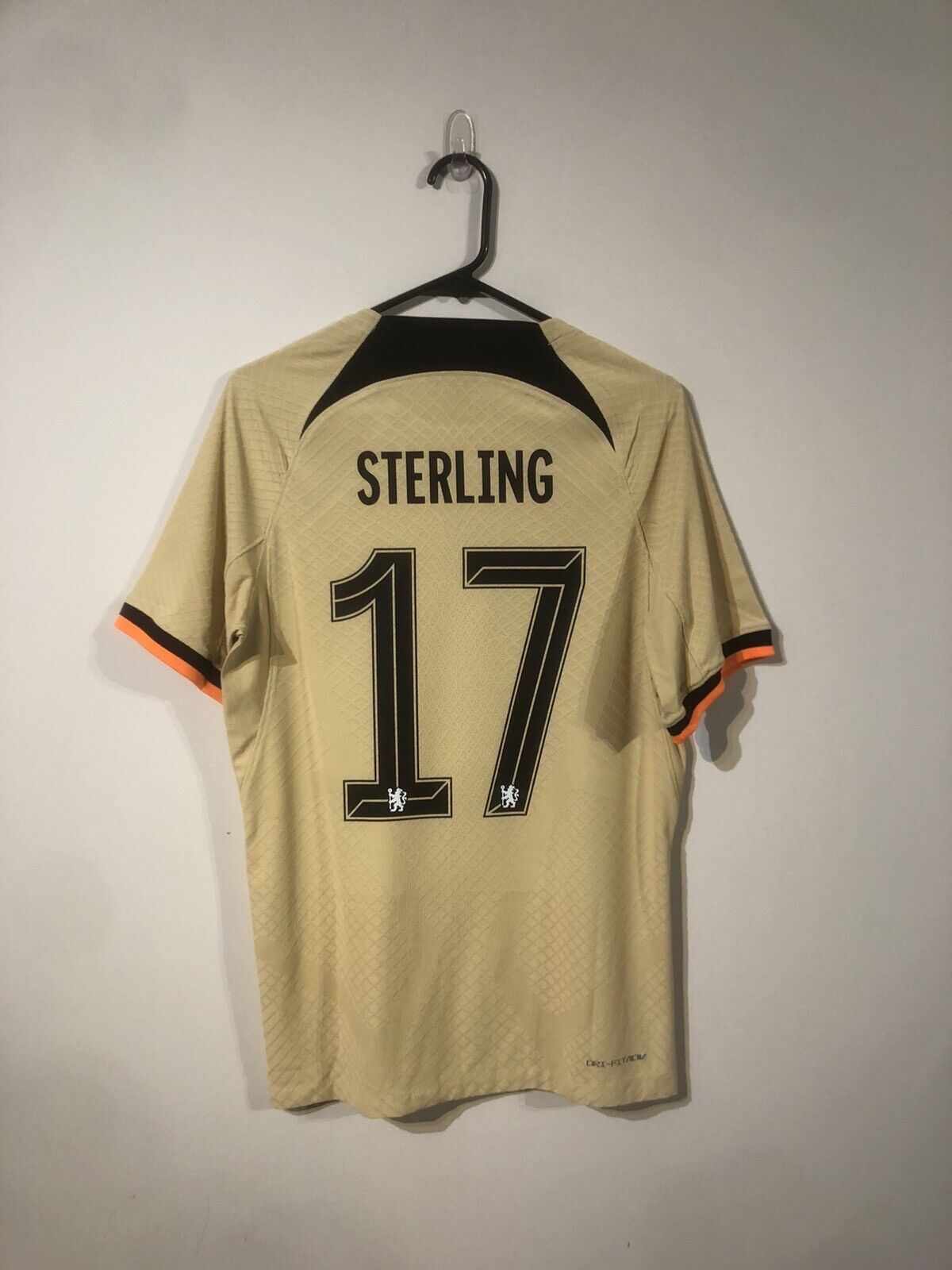 Sterling #17 Chelsea Euro 2022/23 Small DriFitAdv 3rd Shirt Nike Excellent Cond