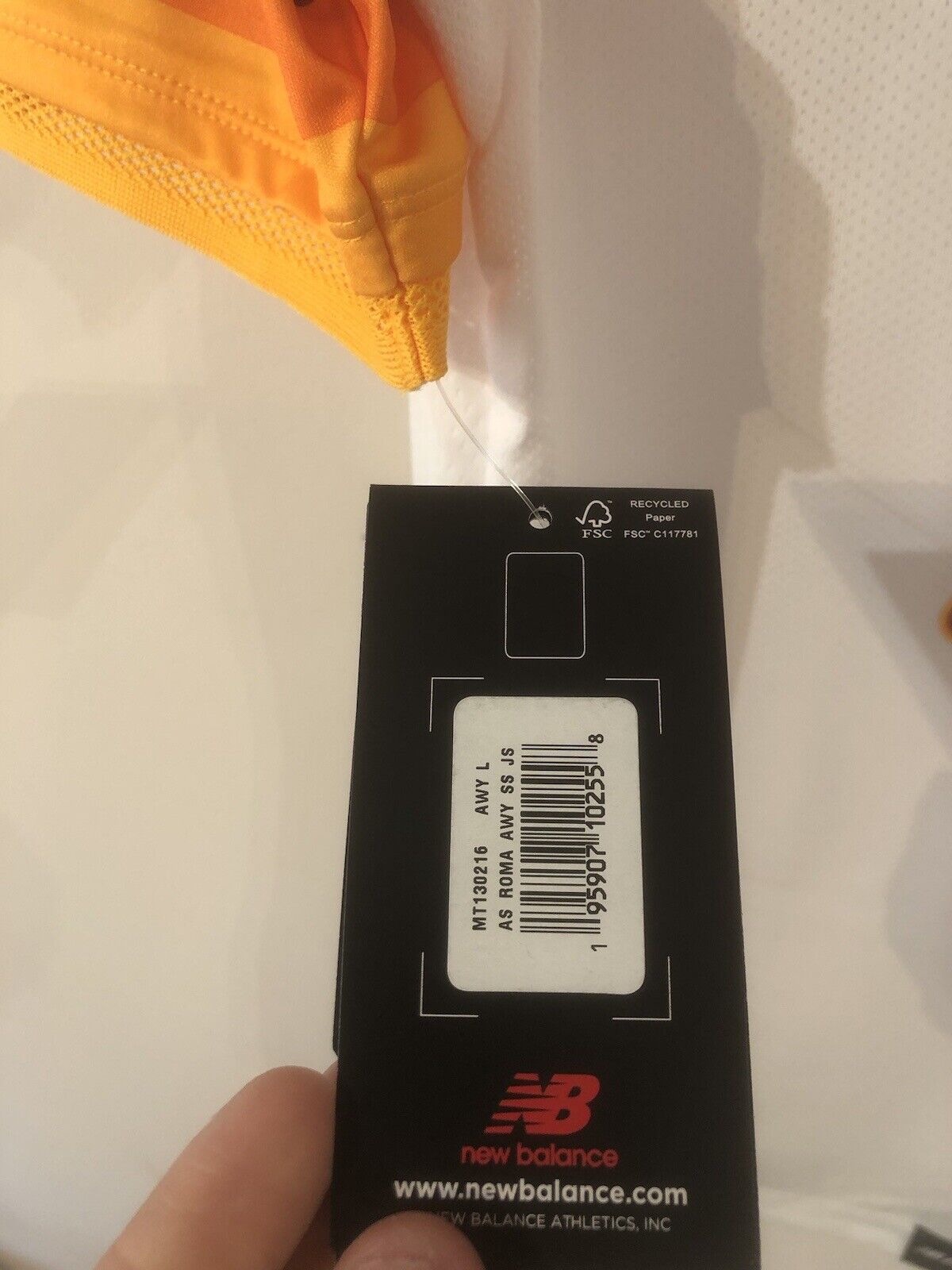 Pellegrini #7 AS Roma Away 2021/22 Large Shirt New Balance BNWT