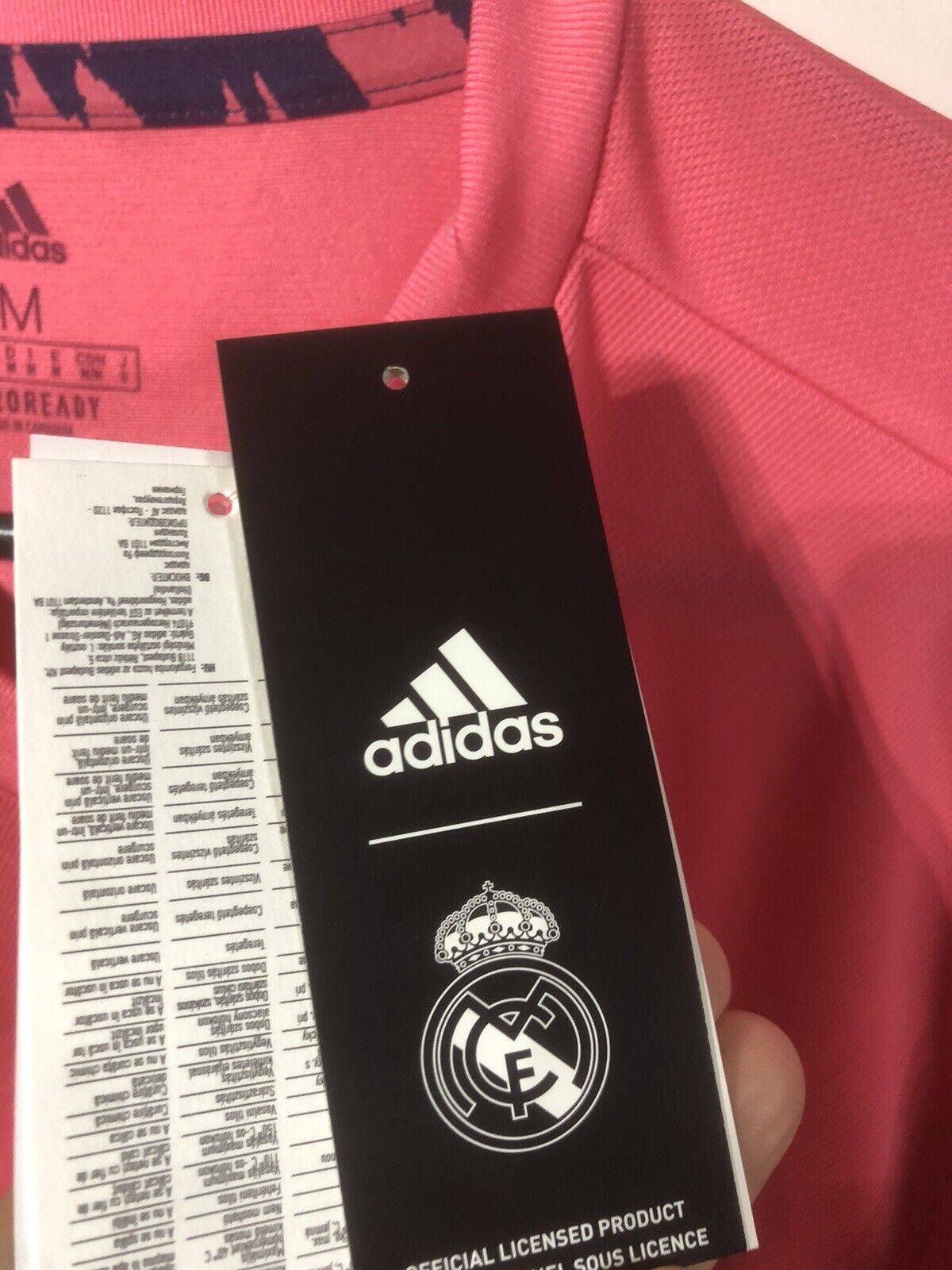 Vinicius Jr #20 Real Madrid 2020/21 Medium Away Shirt Jersey BNWT GI6463