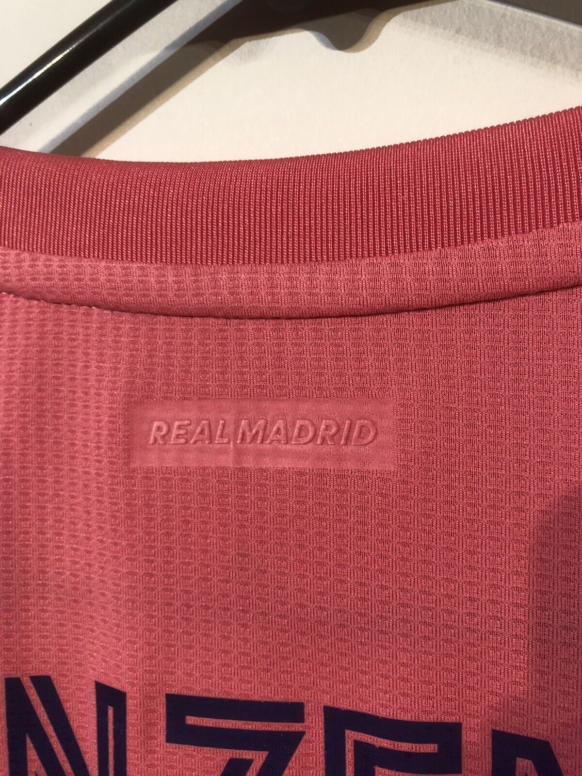 Benzema #9 Real Madrid 2020/21 Medium Authentic Long Sleeve Away Shirt BNWT