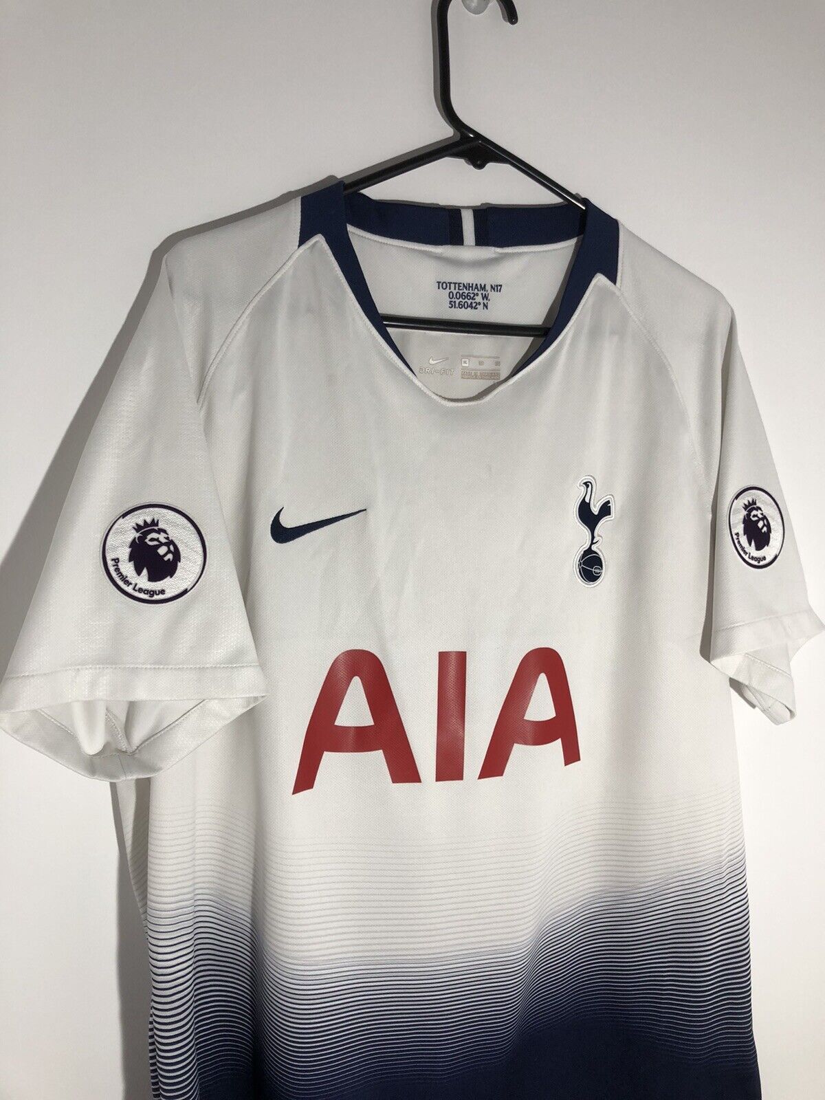 Lucas 27 Tottenham Hotspur 2018 19 Xl Home Excellent Condition 919005 101