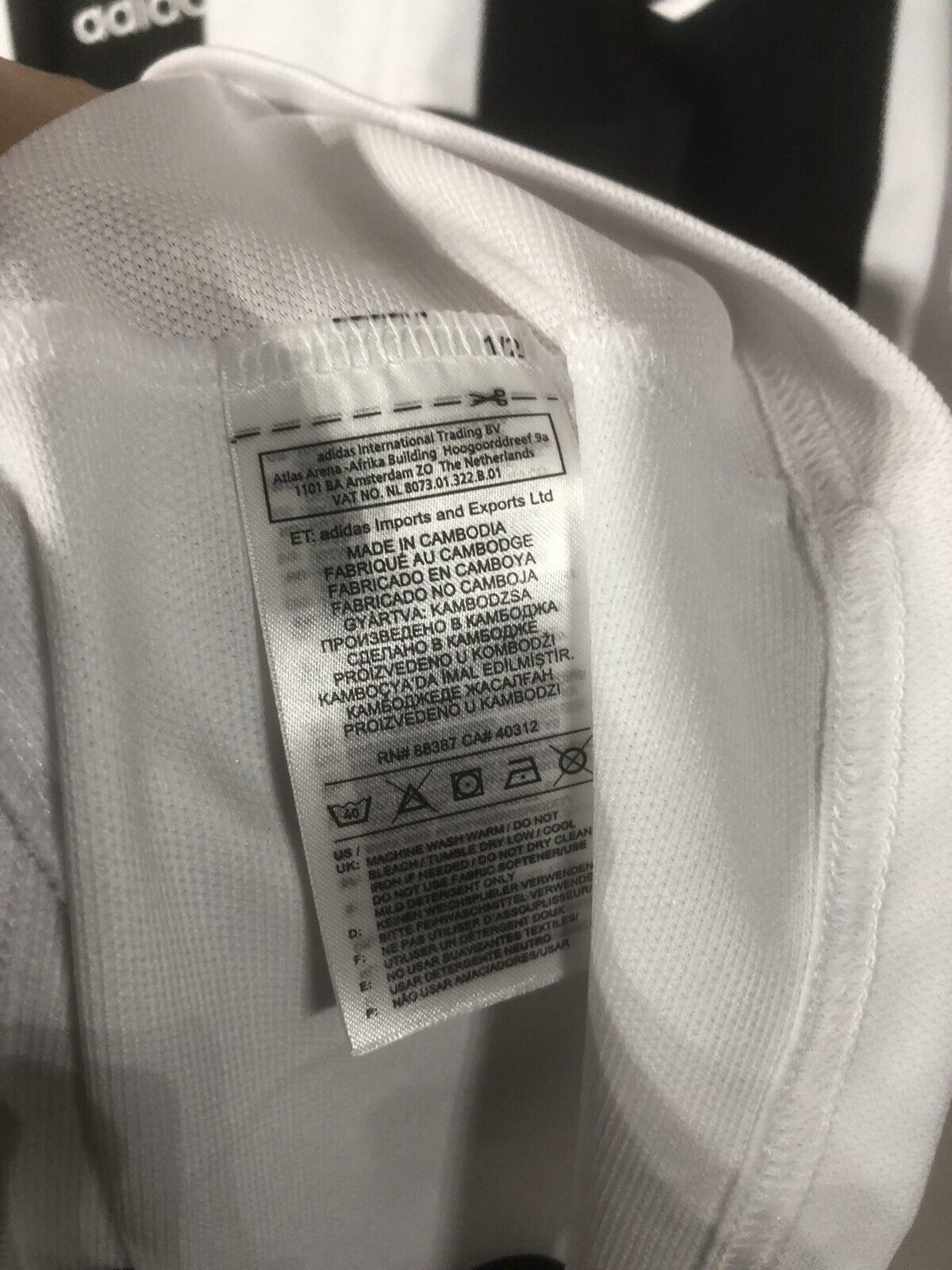 Ronaldo #7 Juventus 2018/19 Medium Home Shirt Adidas BNWT