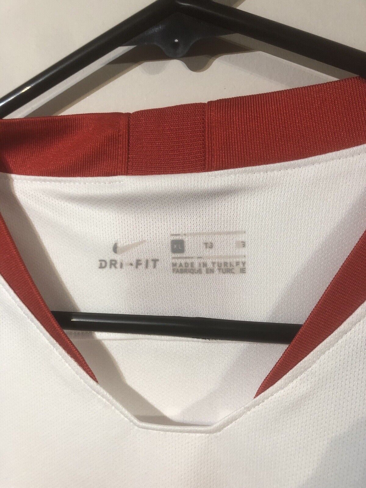 Calhanoglu #5 Turkey 2018 X-Large Away Football Shirt Nike Very Good Condition