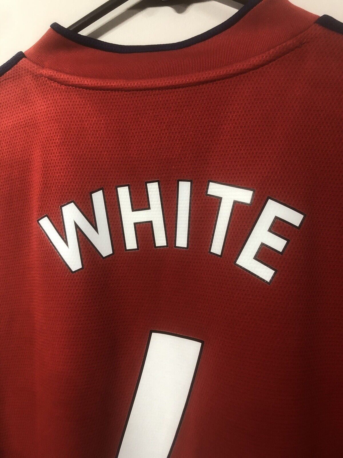 White #4 Arsenal Home 2021/22 Large Shirt Adidas Excellent Condition GM0217