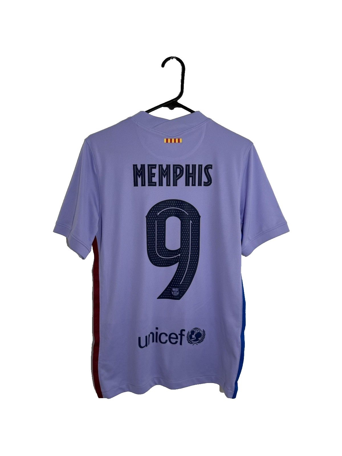 Barcelona Memphis #9 Small 2021/22 Away Nike Excellent Condition CV7890-581