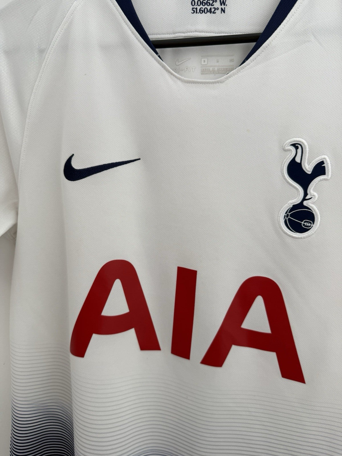 Tottenham Hotspur Son #7 2018/19 Small Home Very Good Condition 919005-101