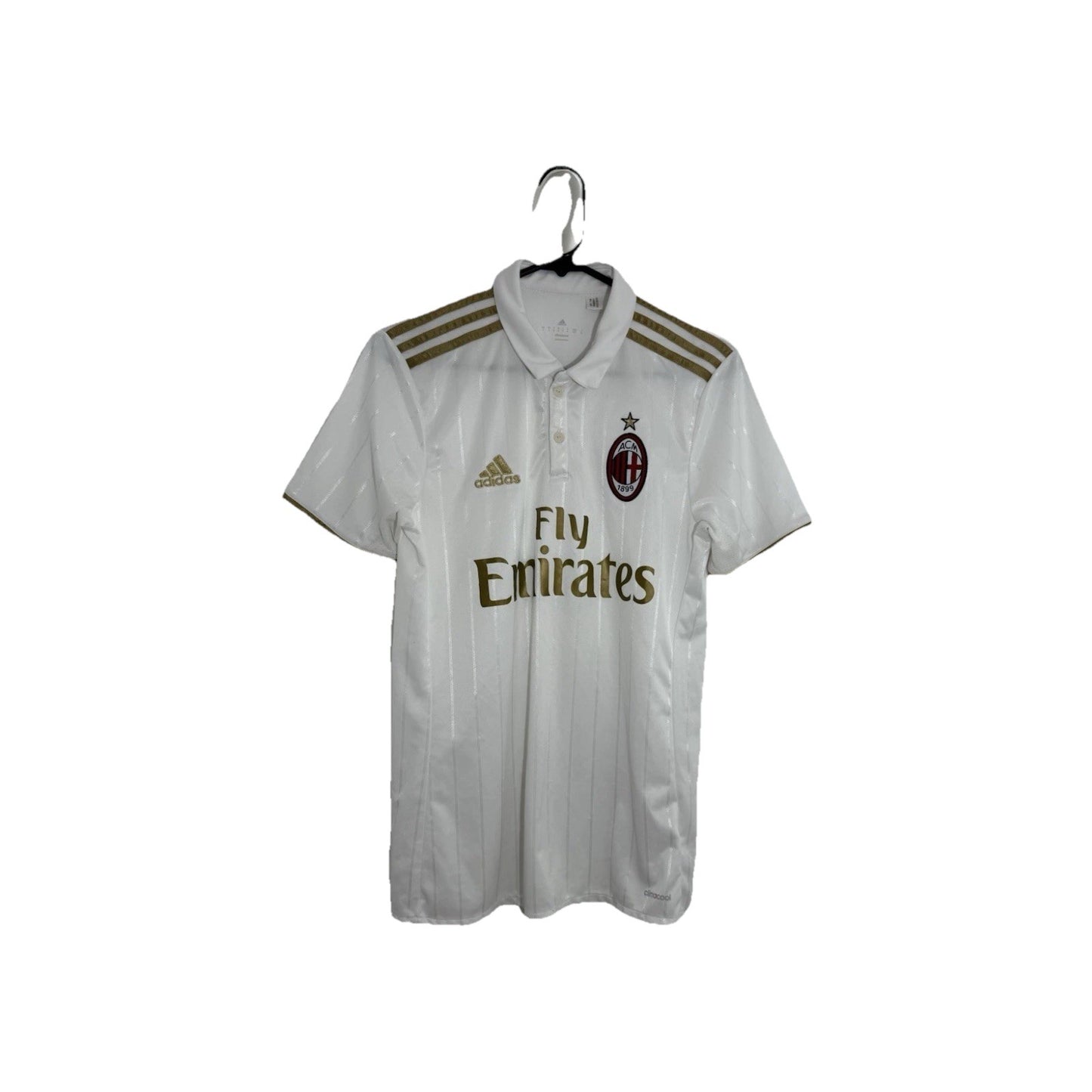 AC Milan 2016/17 Small Away Shirt Adidas Excellent Condition AI6891