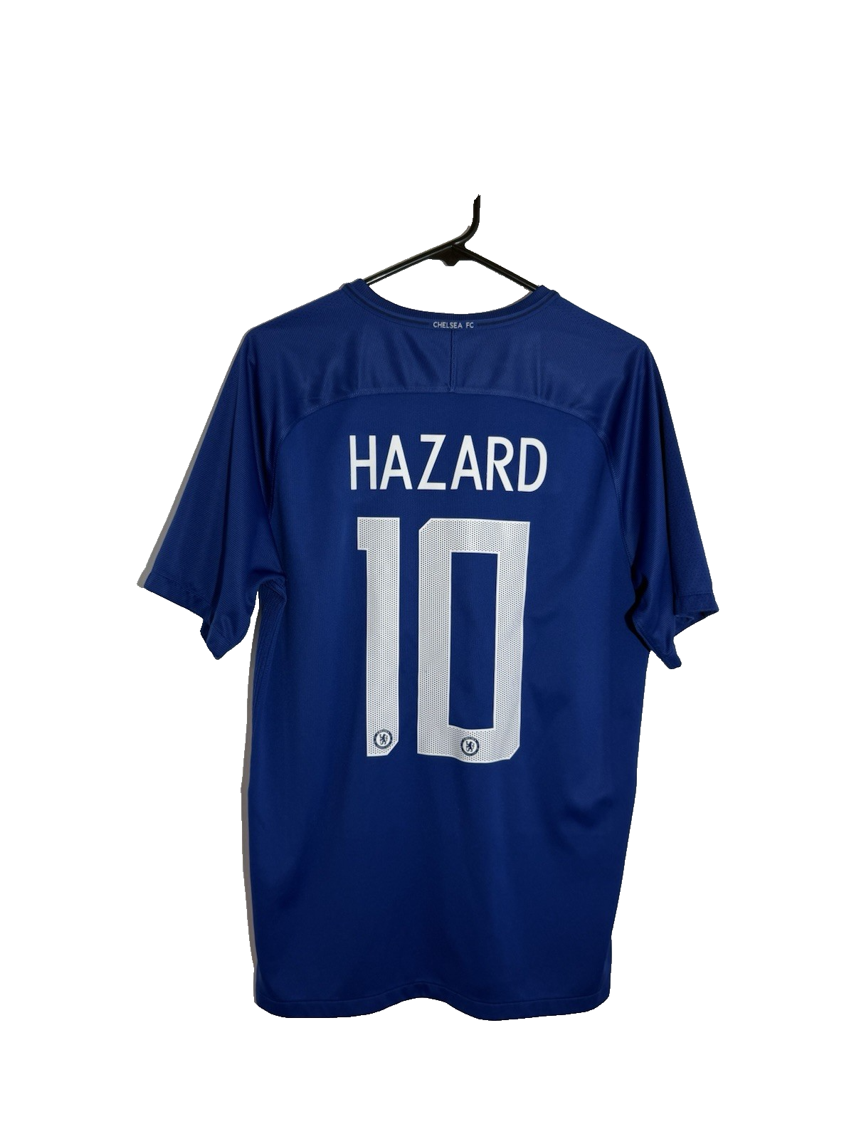 Chelsea Hazard #10 2017/18 Large Home Shirt Nike Excellent Condition 905513-496