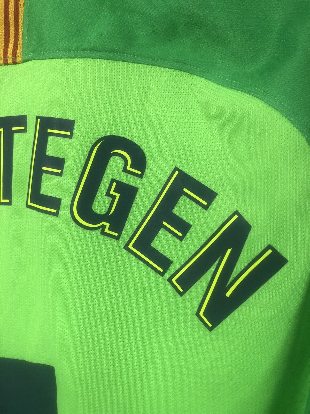 Ter Stegen 1 FC Barcelona 2018 19 Medium Away Gk Excellent Condition 894437 399