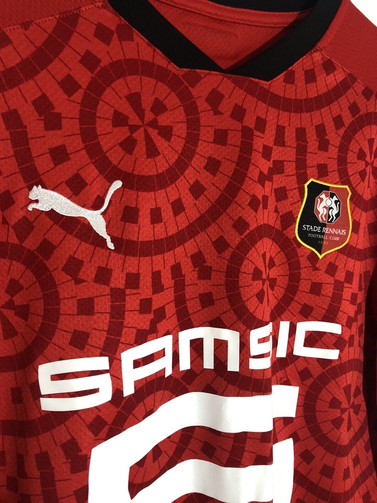 Stade Rennais 2020/21 Small Home Shirt Puma Excellent Condition 757083 01