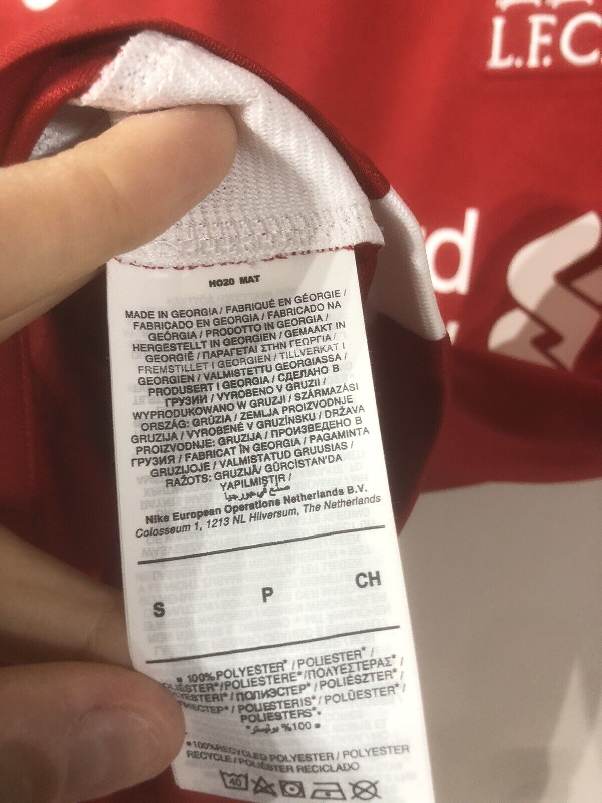 Alexander-Arnold #66 Euro BNWT Liverpool Small 2020/21 Home Shirt Jersey Nike