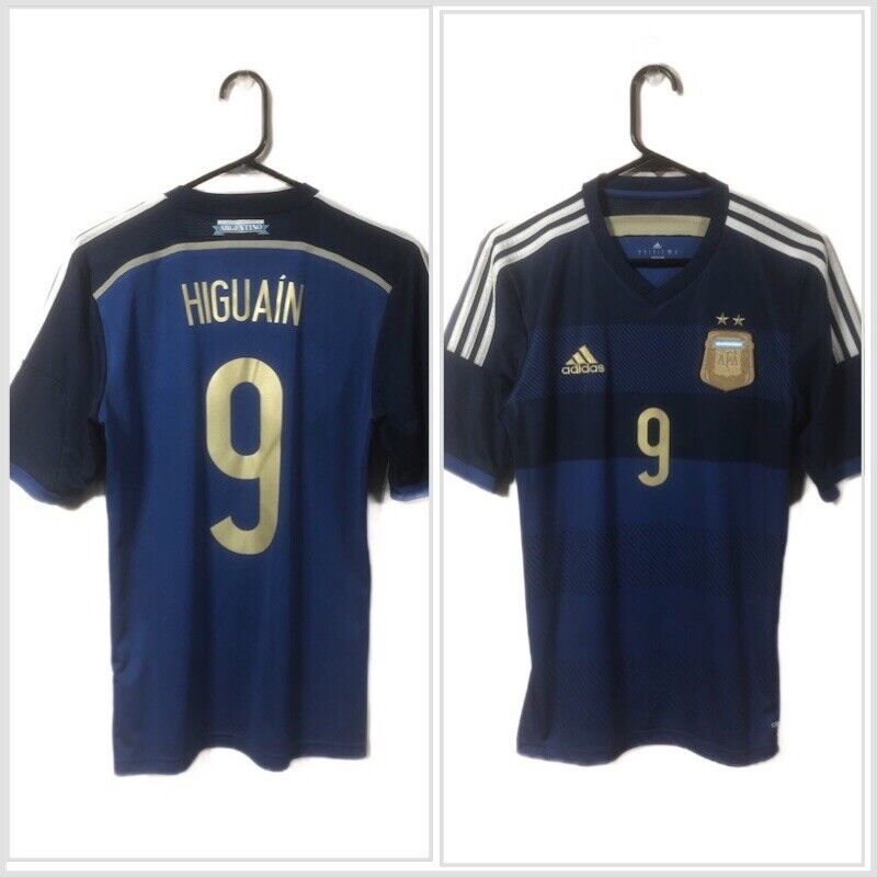 Argentina 2014 Small Away Shirt Adidas World Cup Excellent Condition G75187