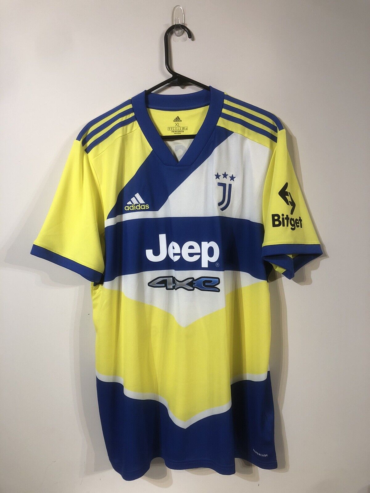 Kulusevski #44 Juventus 2021/22 X-Large 3rd Football Shirt Adidas BNWT
