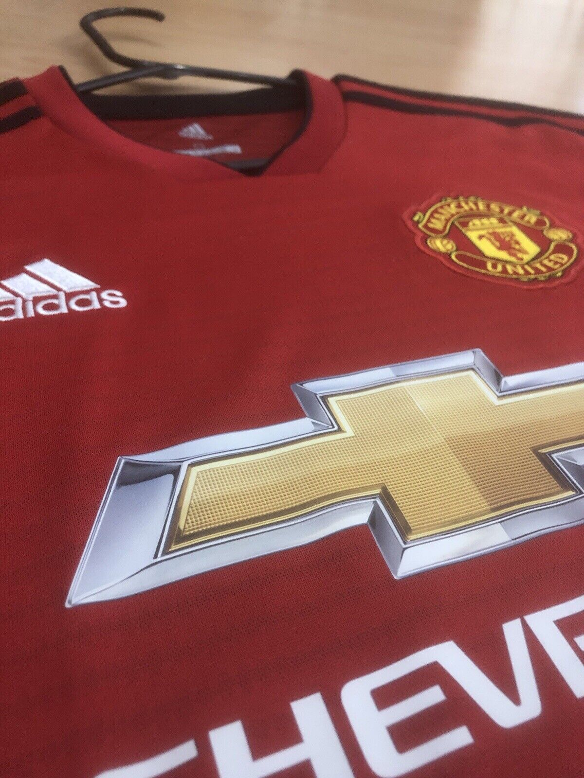 Valencia 25 Manchester United Small 2018 19 Home Excellent Condition Cg0040