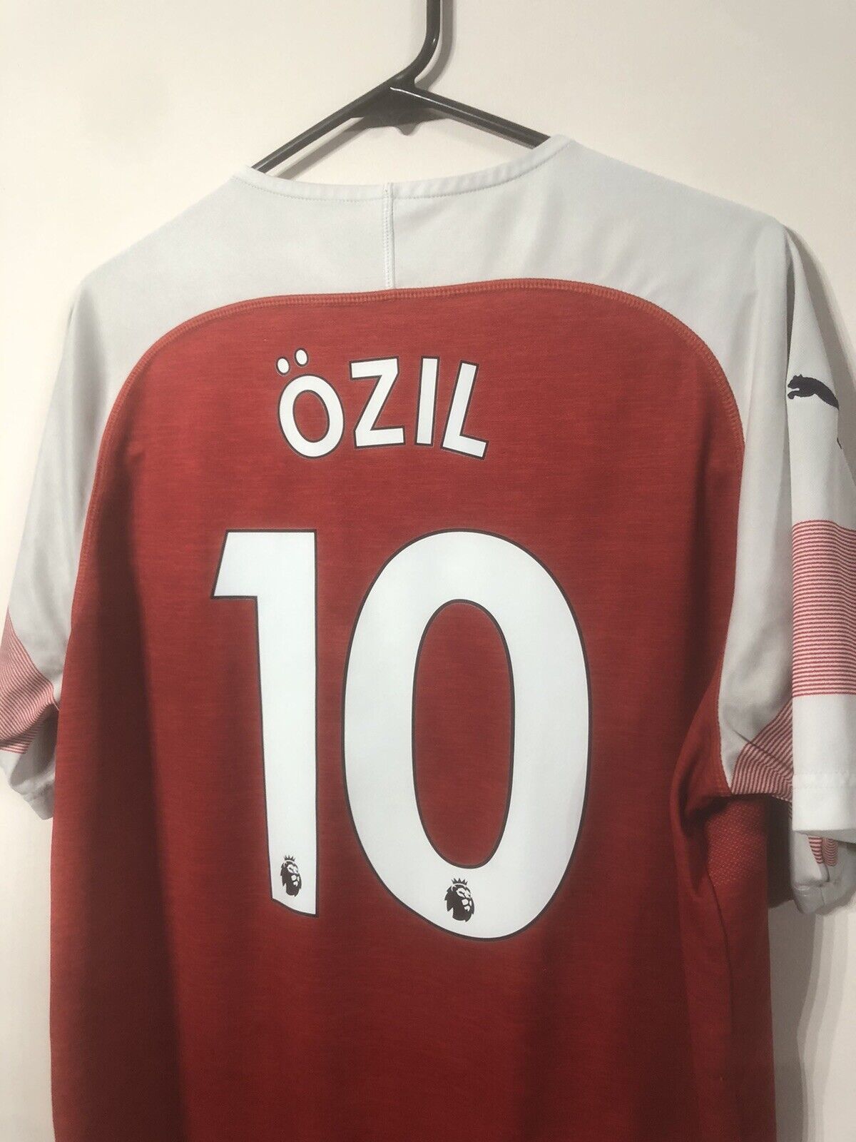 Ozil #10 Arsenal 2018/19 XL Home Football Shirt Puma Good Condition 753209-12