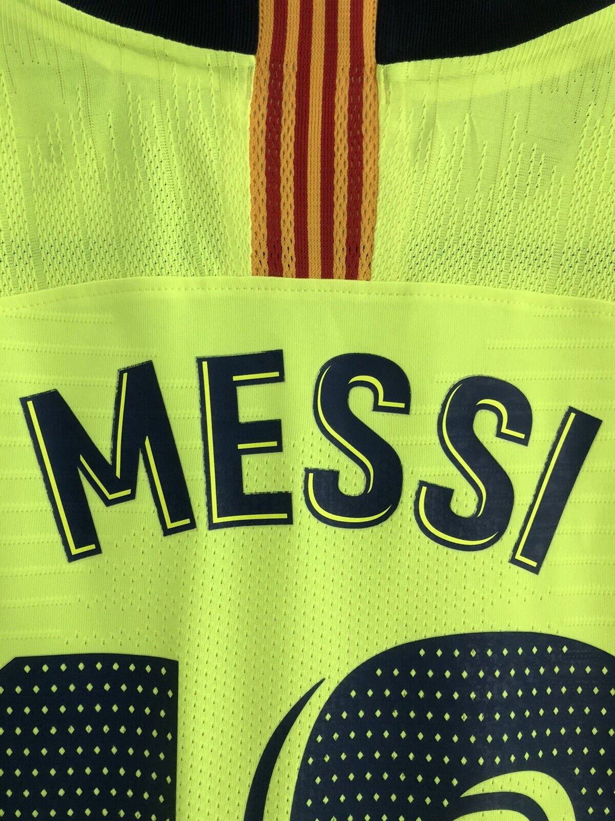 Messi 10 Barcelona Medium 2018 19 Vaporknit Away Excellent Condition 847254 484