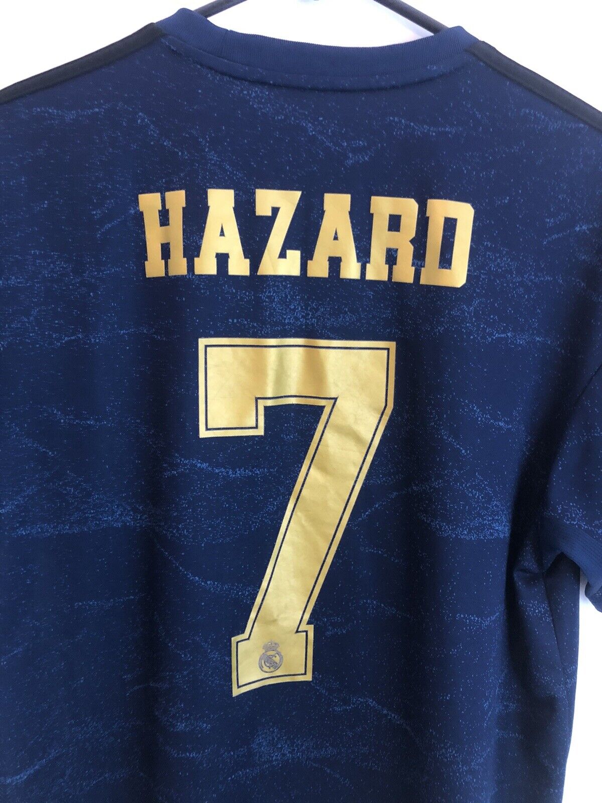 Hazard 7 Real Madrid 2019 20 Large Away Shirt Adidas Very Good Condition Fj3151